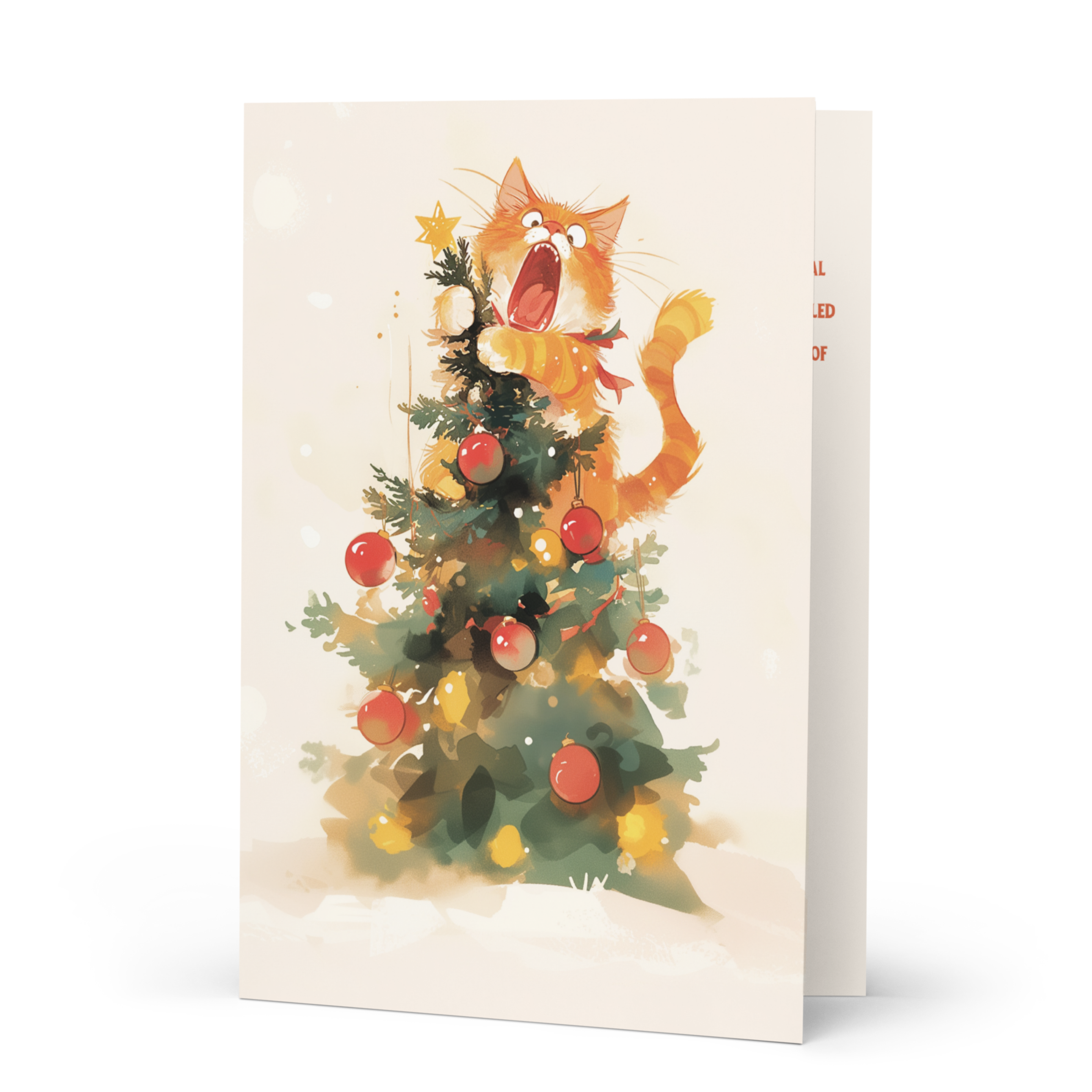 Not So Silent Night Greeting Card