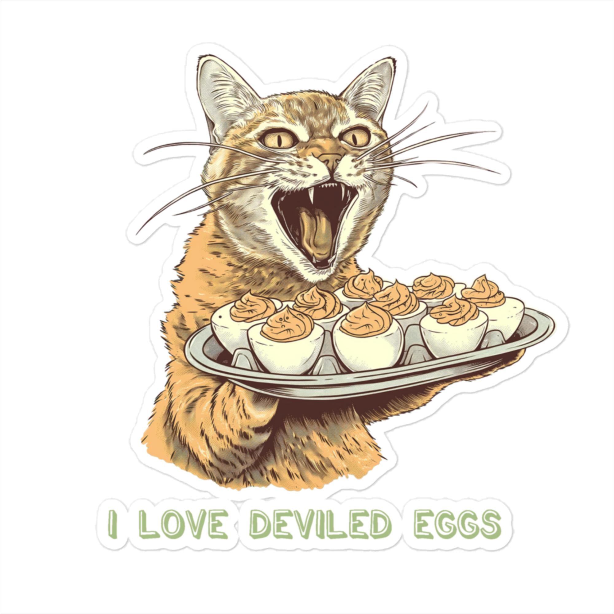 Deviled Egg Sticker
