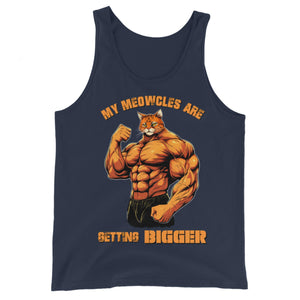 My Meowcles Are Getting Bigger Muscle Tank Top