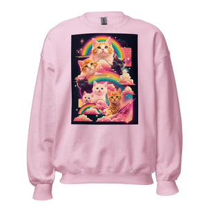 Ultimate Rainbow Kitten Sweatshirt
