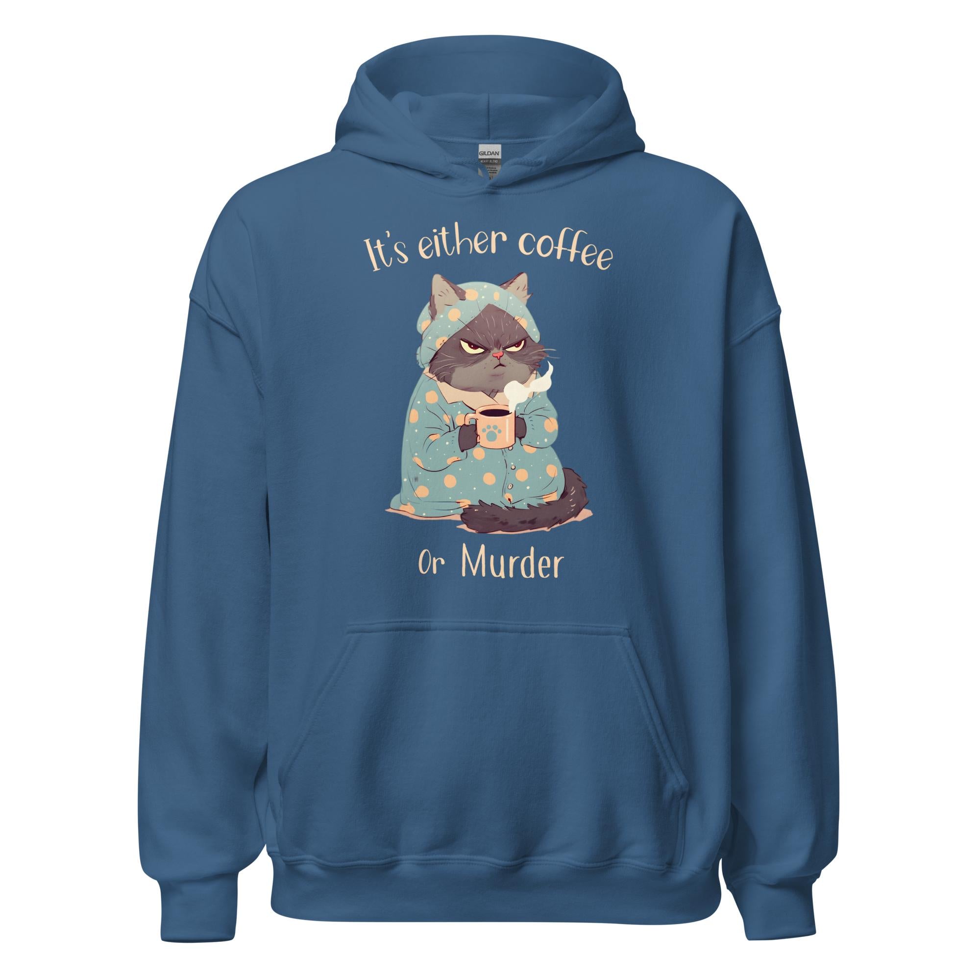 Coffee or Murder Hoodie
