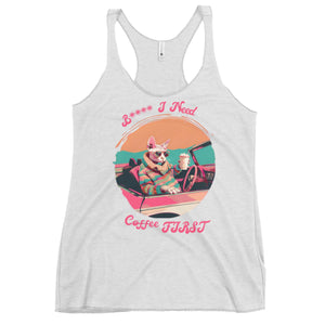 I Need Coffee First Tank Top