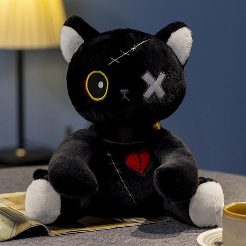 Dark Cat Series Edgy Cat Doll Plush Toys