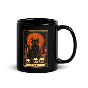 Death Cat Tarot Mug