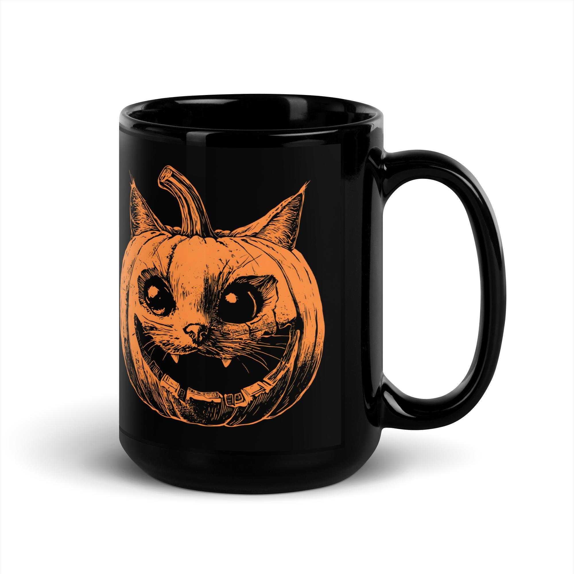 Cat-o’-Lantern Mug