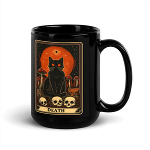 Death Cat Tarot Mug