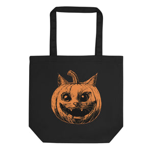 Cat-o’-Lantern Tote Bag