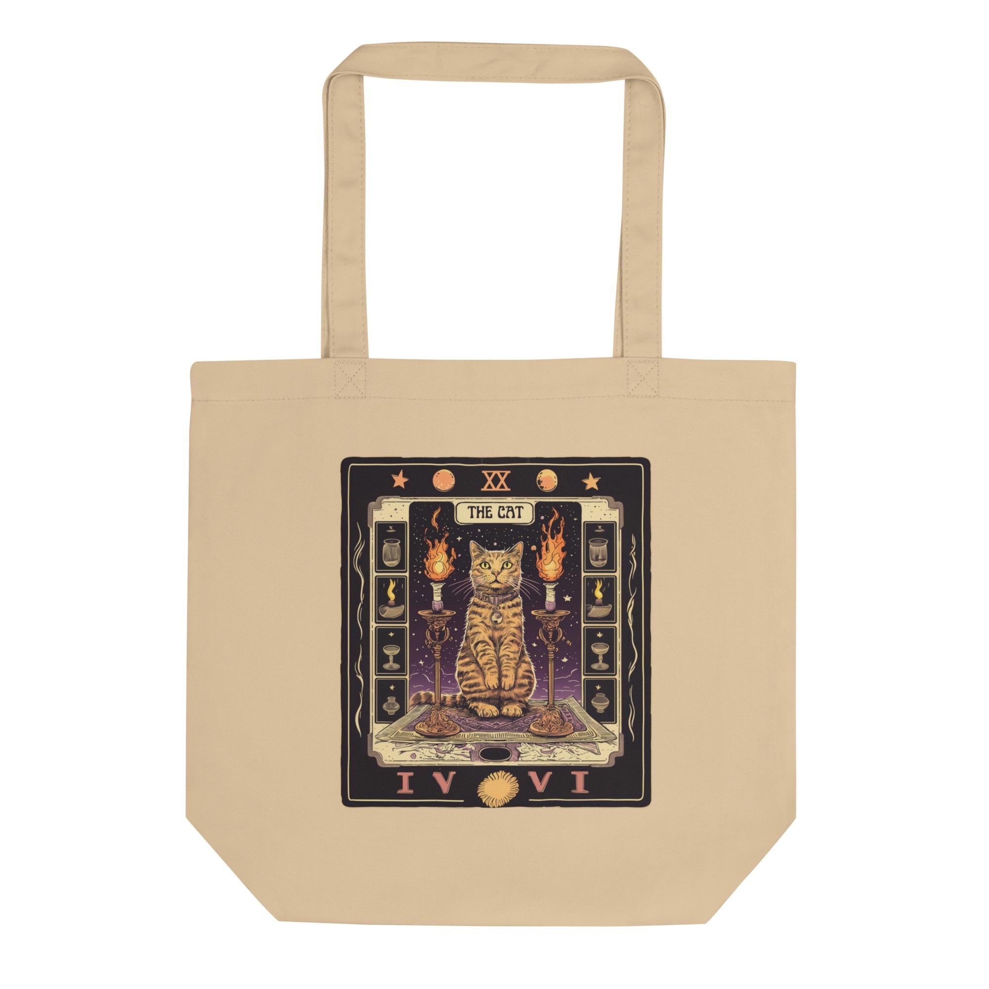 Tarot Cat Tote Bag