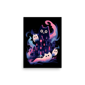 Haunted Kitty Mansion Poster