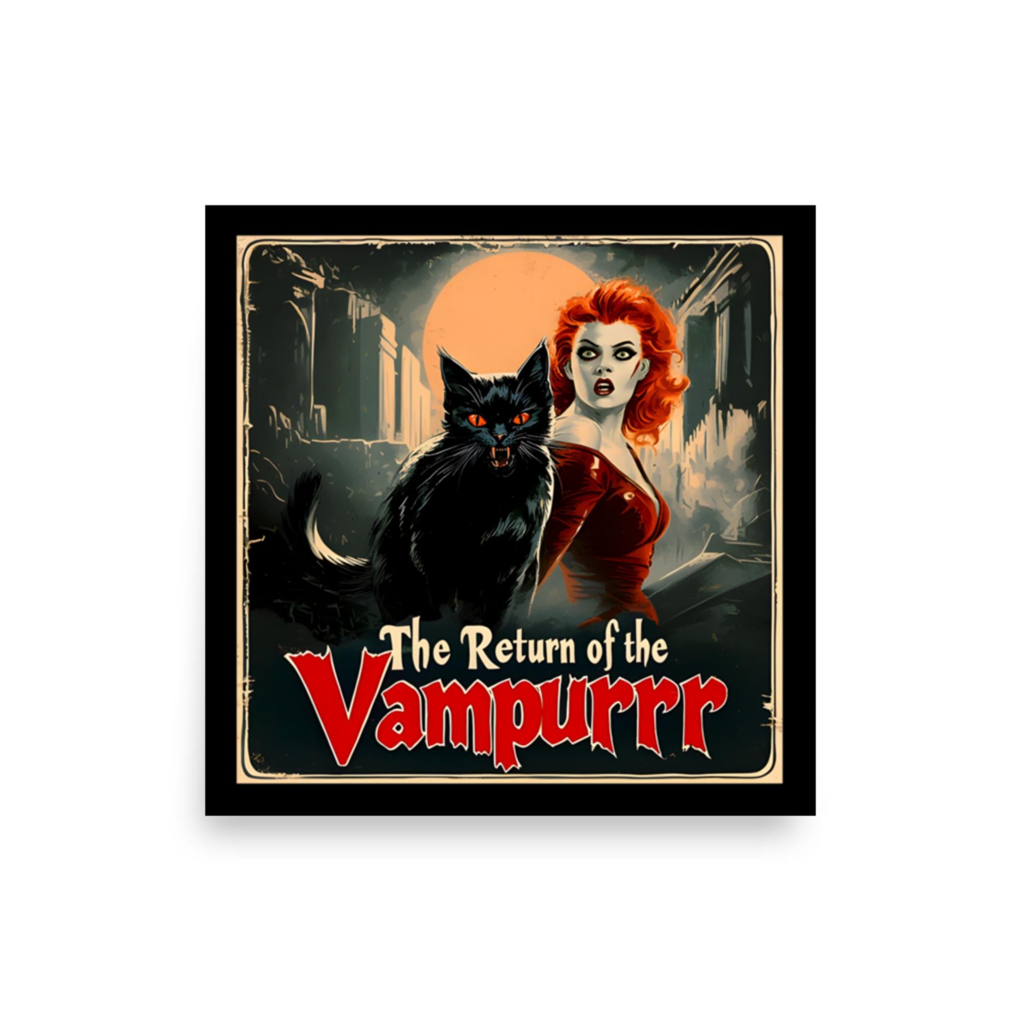 The Return of the Vampurrr Poster