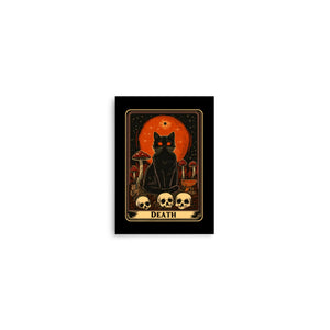 Death Cat Tarot Poster