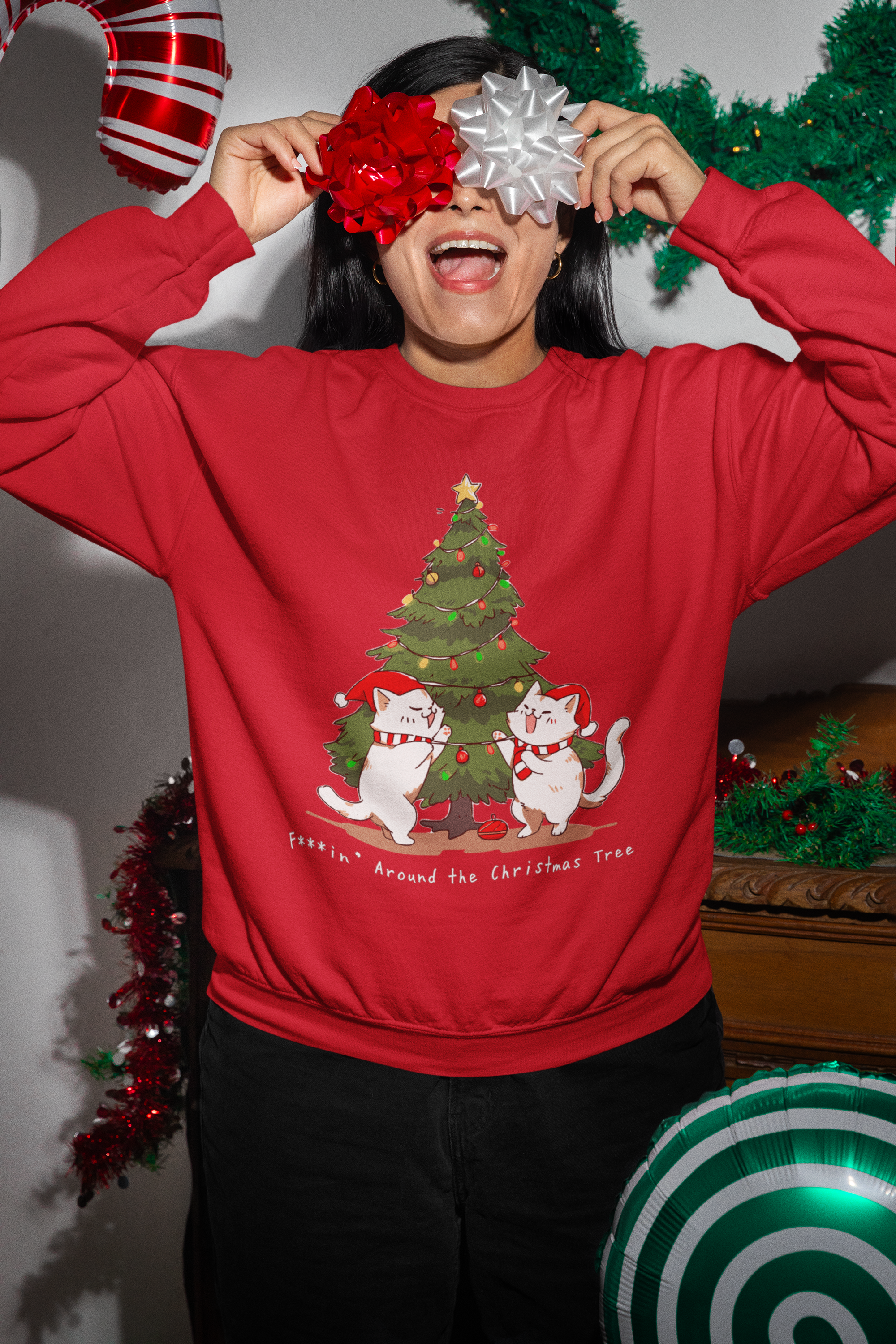 F***in’ Around the Christmas Tree Sweatshirt