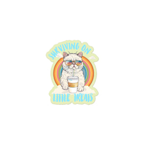 Surviving On Little Treats Sticker