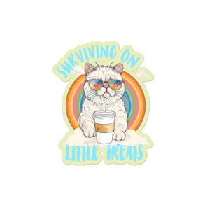 Surviving On Little Treats Sticker