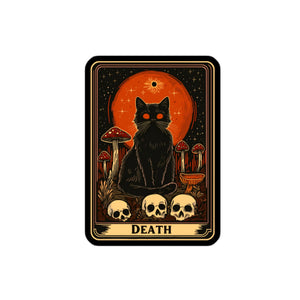 Death Cat Tarot Sticker