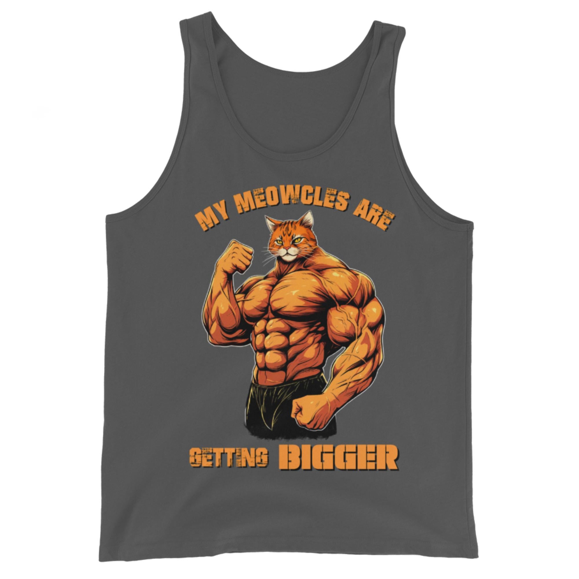 My Meowcles Are Getting Bigger Muscle Tank Top