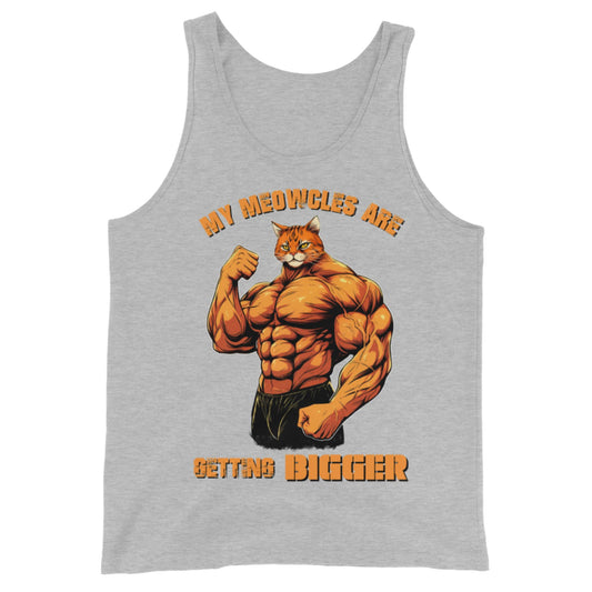My Meowcles Are Getting Bigger Muscle Tank Top