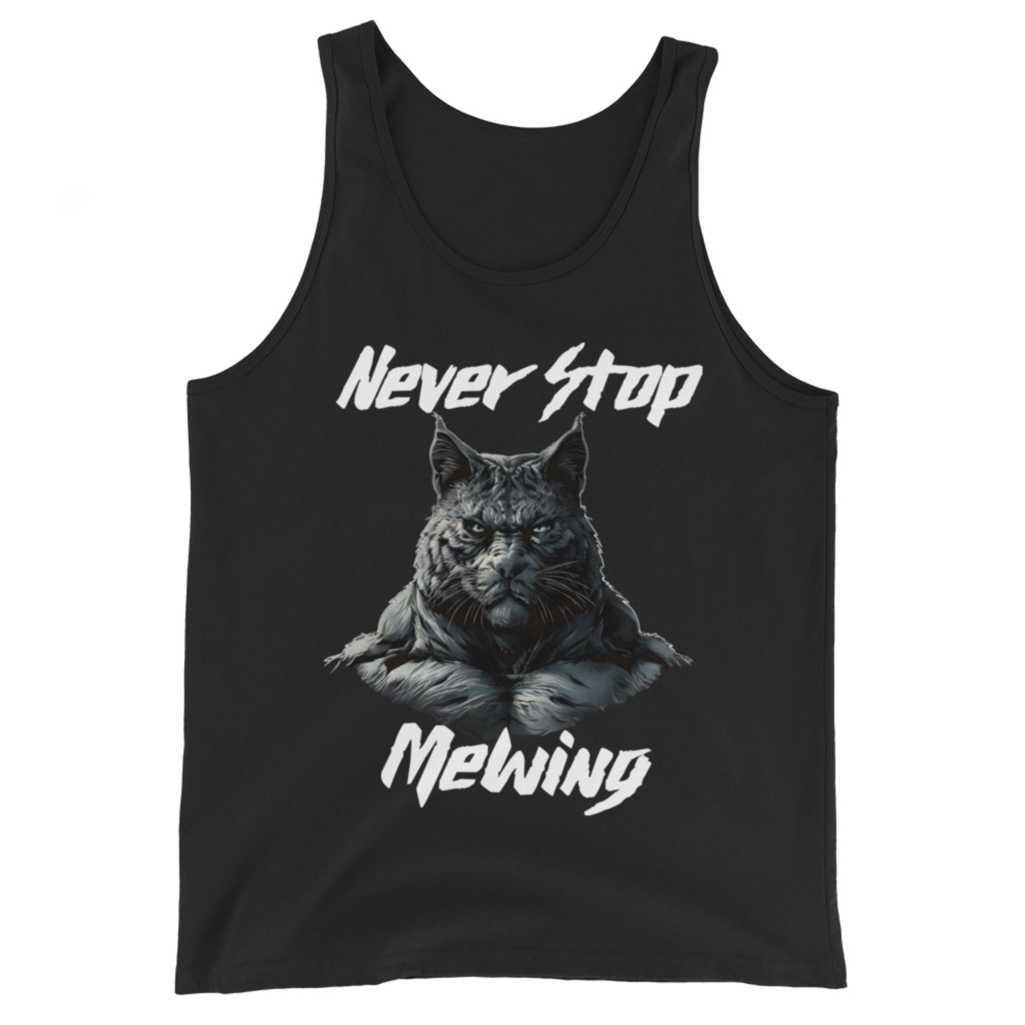 Never Stop Mewing Tank Top