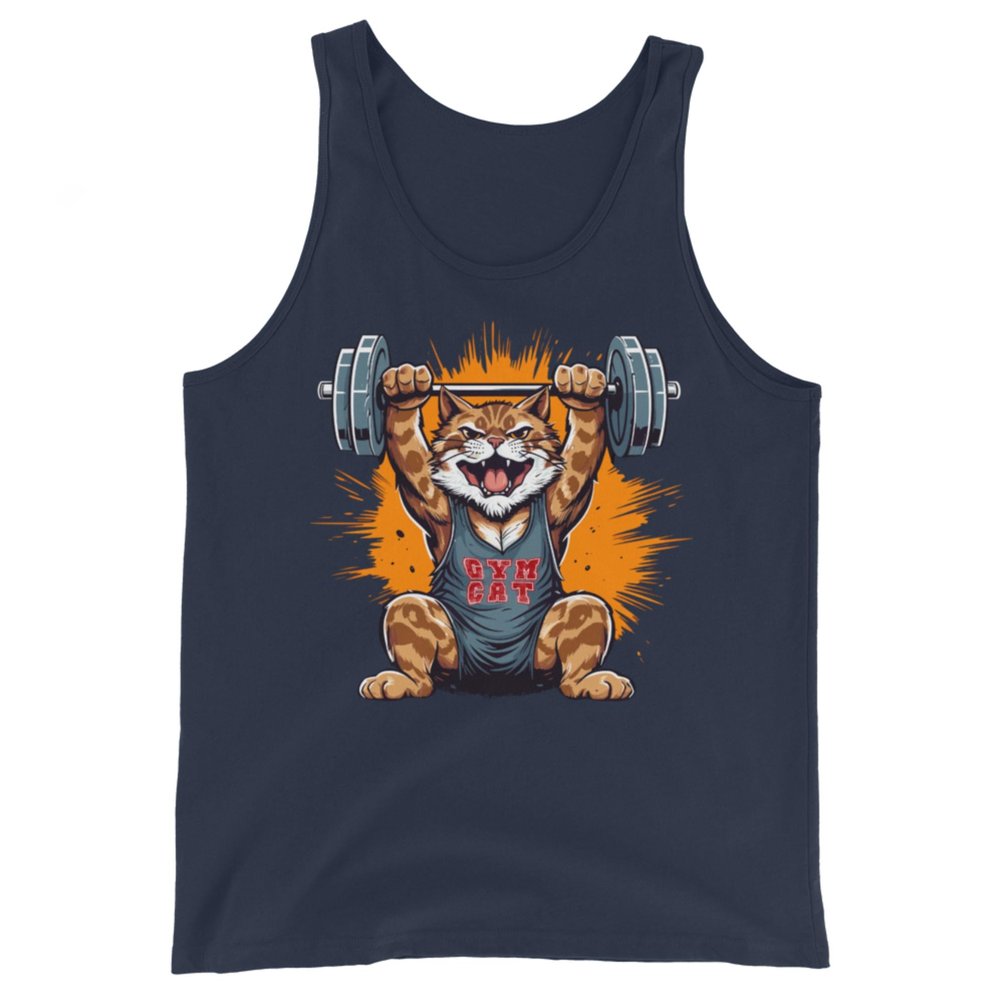 Gym Cat Muscle Tank