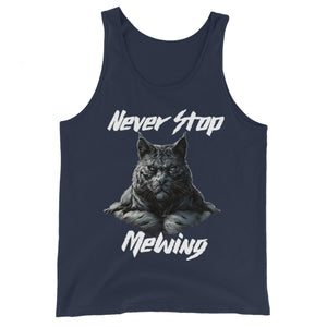 Never Stop Mewing Tank Top