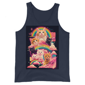 Ultimate Rainbow Kitten Tank Top