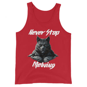 Never Stop Mewing Tank Top