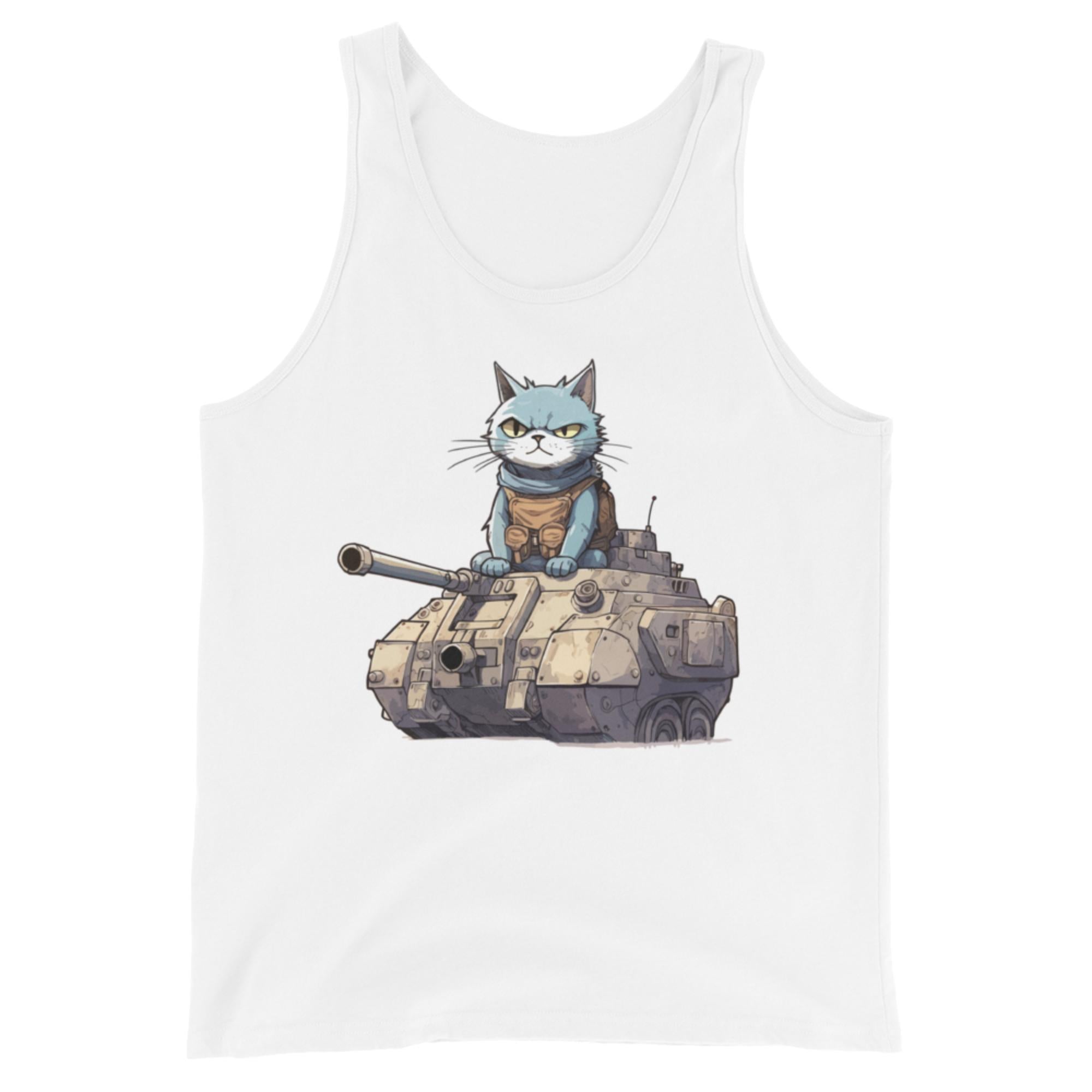 Cat in a Tank Tank Top