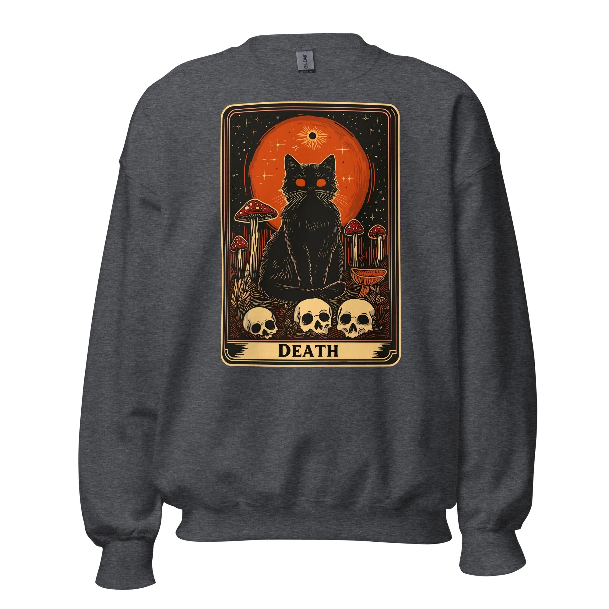 Death Cat Tarot Sweatshirt