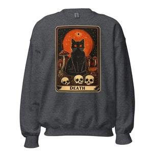 Death Cat Tarot Sweatshirt