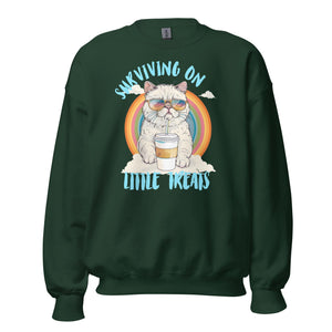 Surviving On Little Treats Sweatshirt