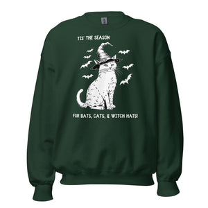 Bats, Cats, & Witch Hats Sweatshirt