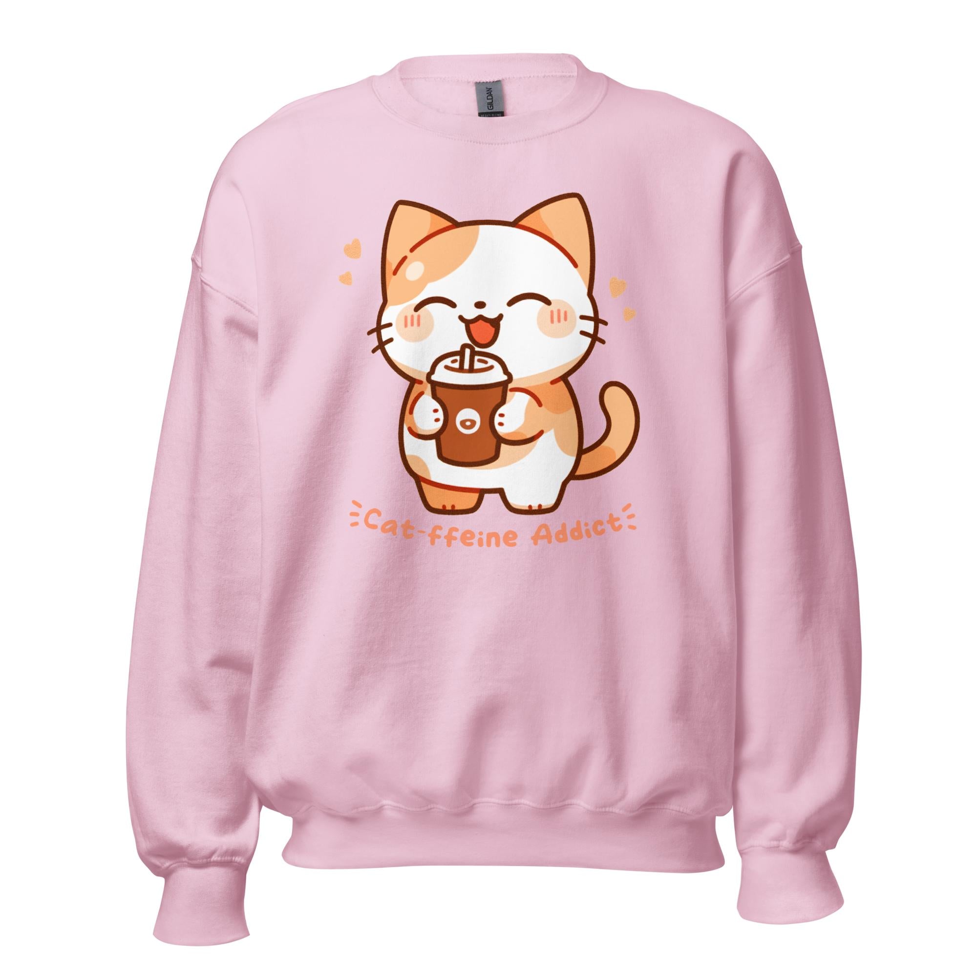 Cat-ffeine Addict Sweatshirt