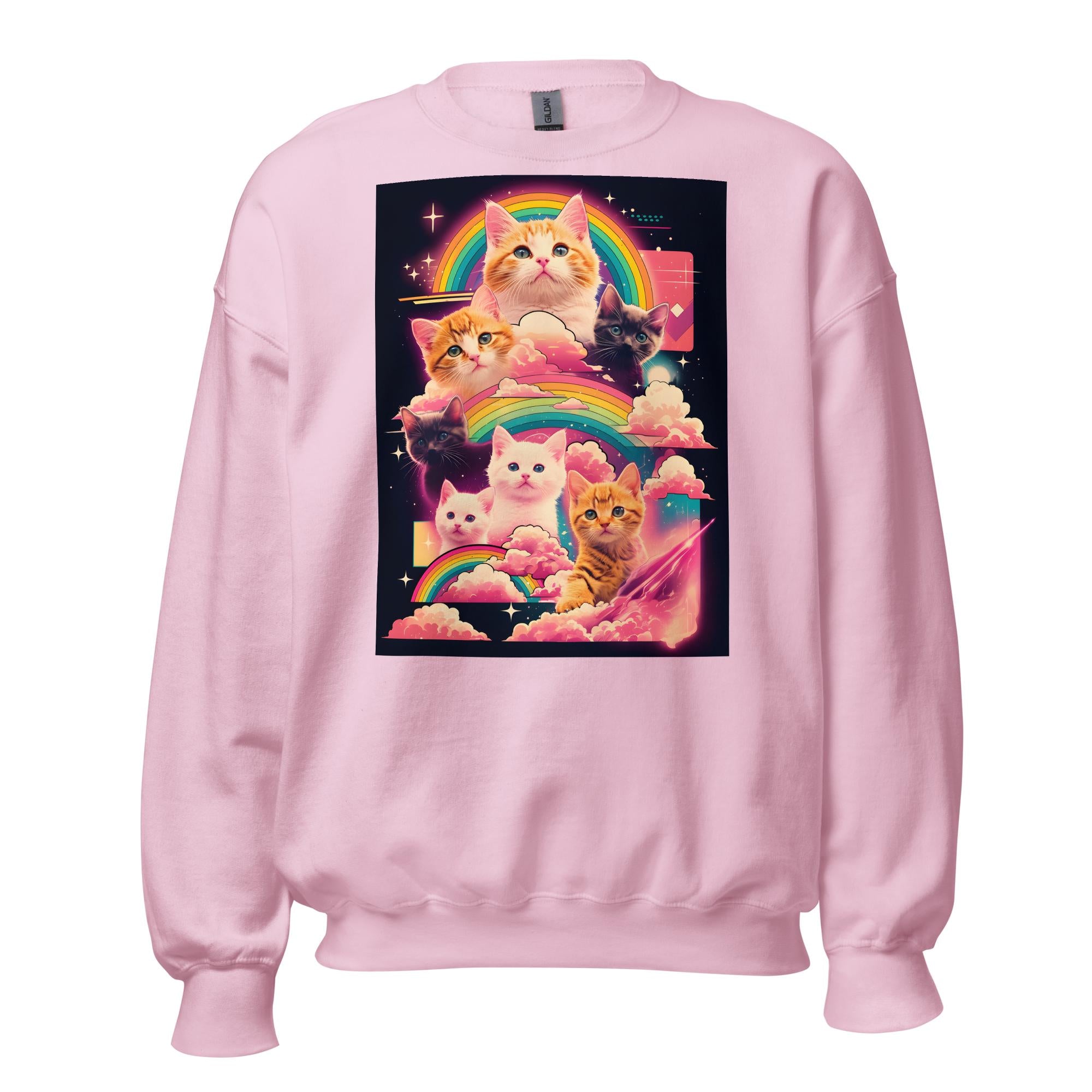 Ultimate Rainbow Kitten Sweatshirt