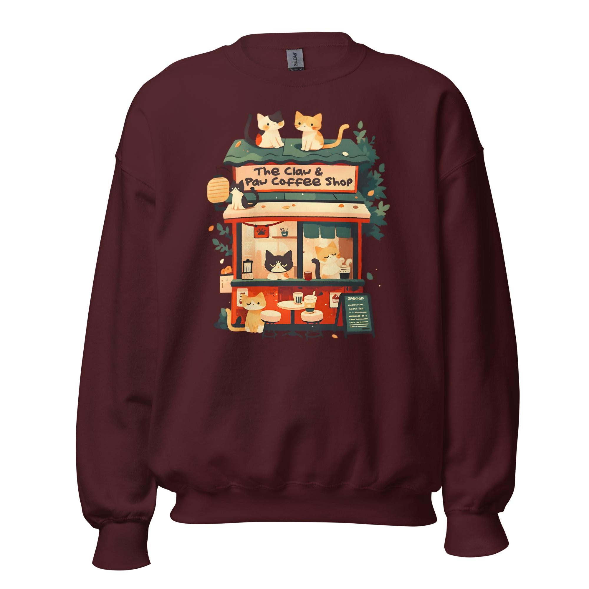 Claw & Paw Cafe Sweatshirt