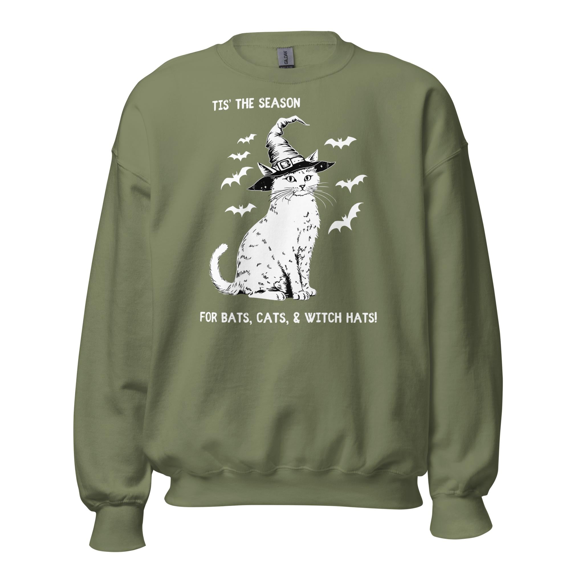 Bats, Cats, & Witch Hats Sweatshirt