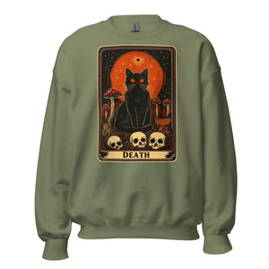 Death Cat Tarot Sweatshirt