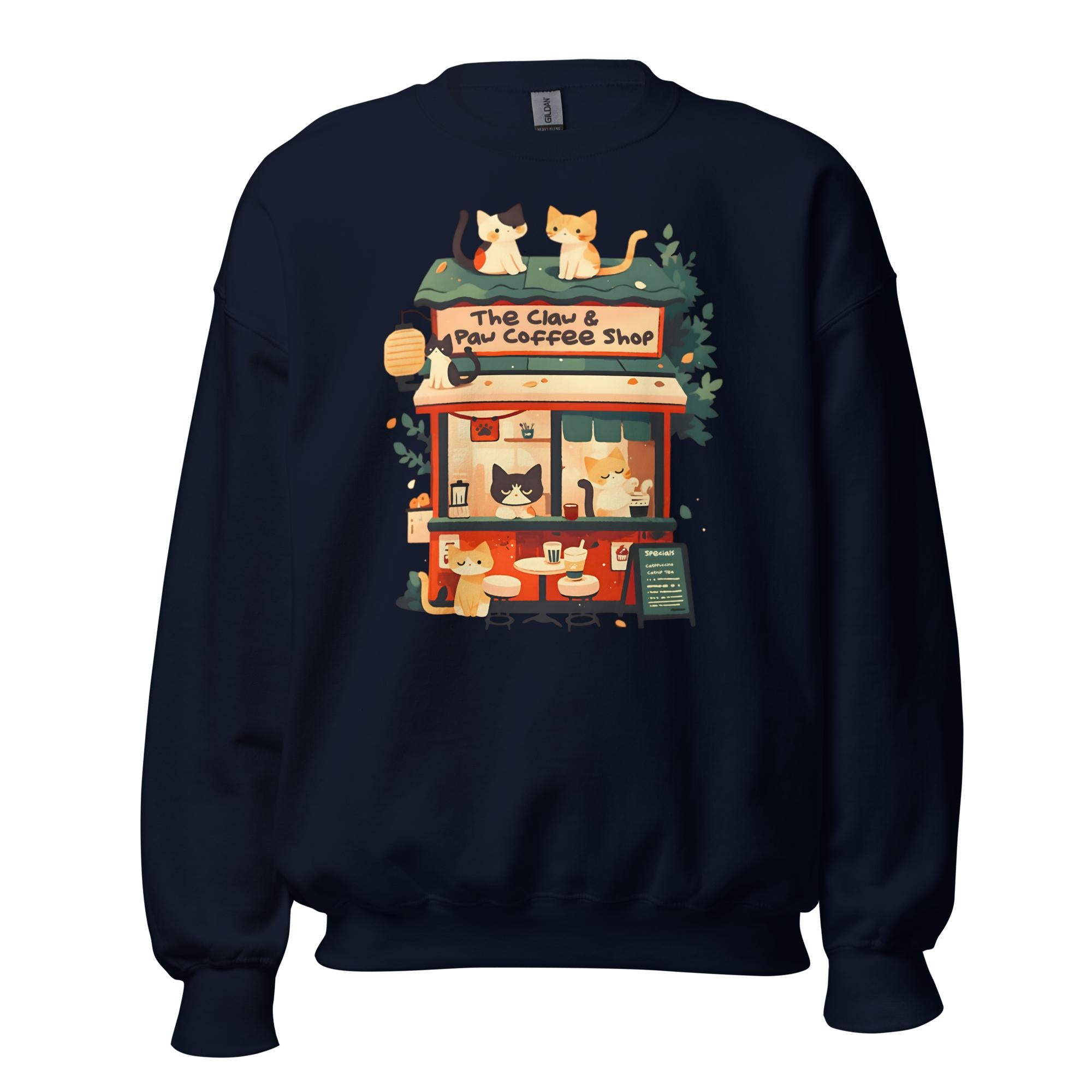 Claw & Paw Cafe Sweatshirt