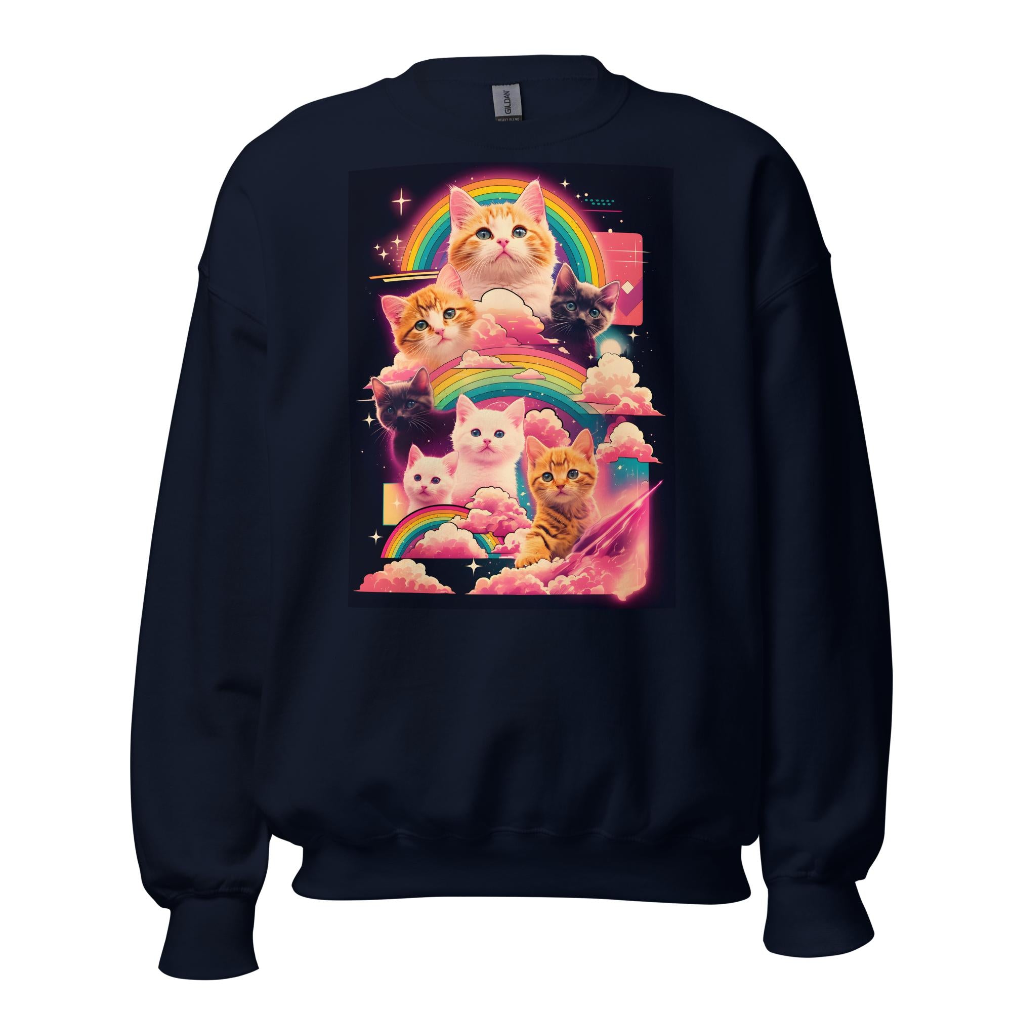 Ultimate Rainbow Kitten Sweatshirt