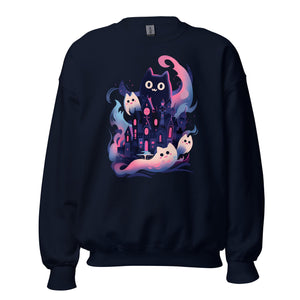 Haunted Kitty Mansion Sweatshirt