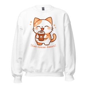 Cat-ffeine Addict Sweatshirt