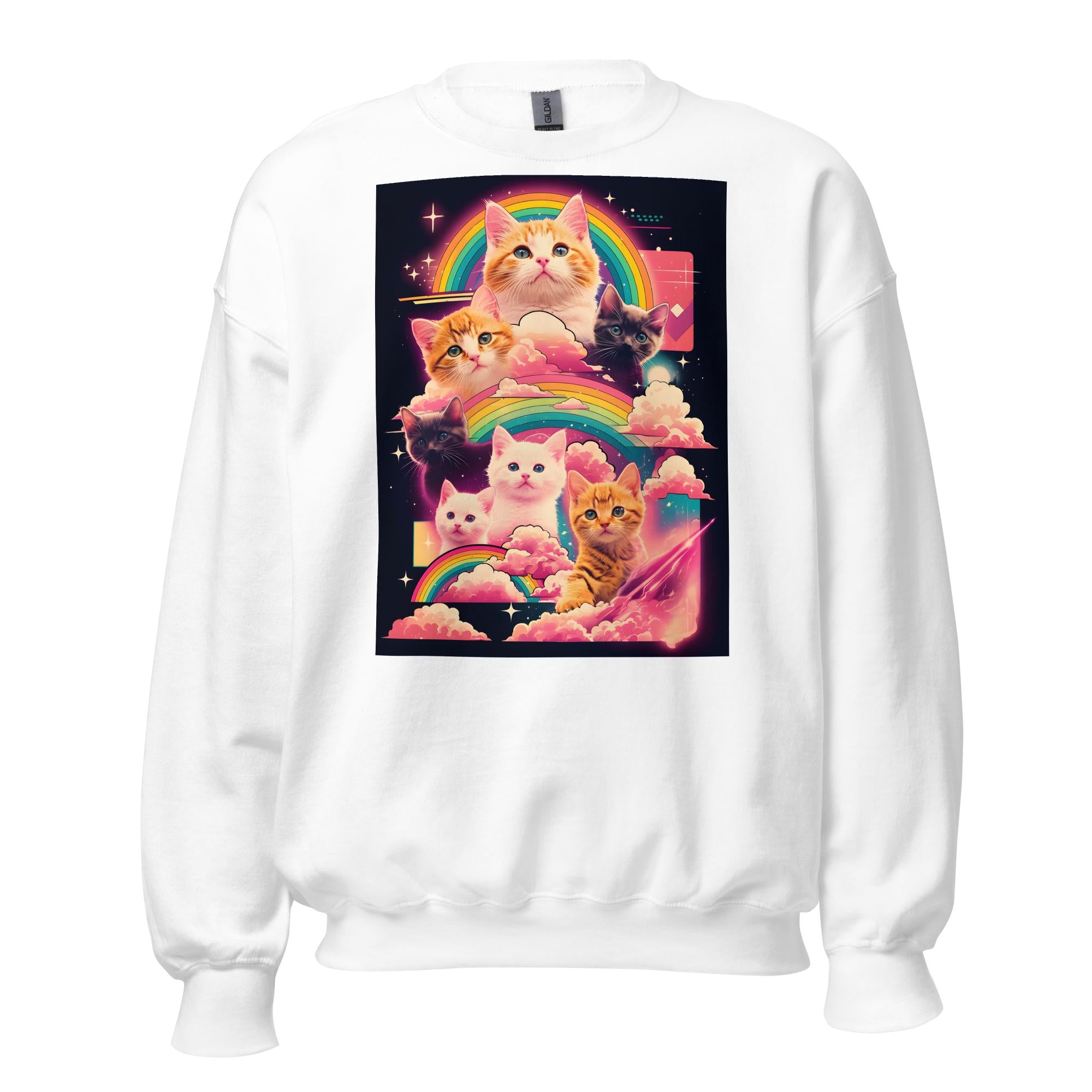 Ultimate Rainbow Kitten Sweatshirt