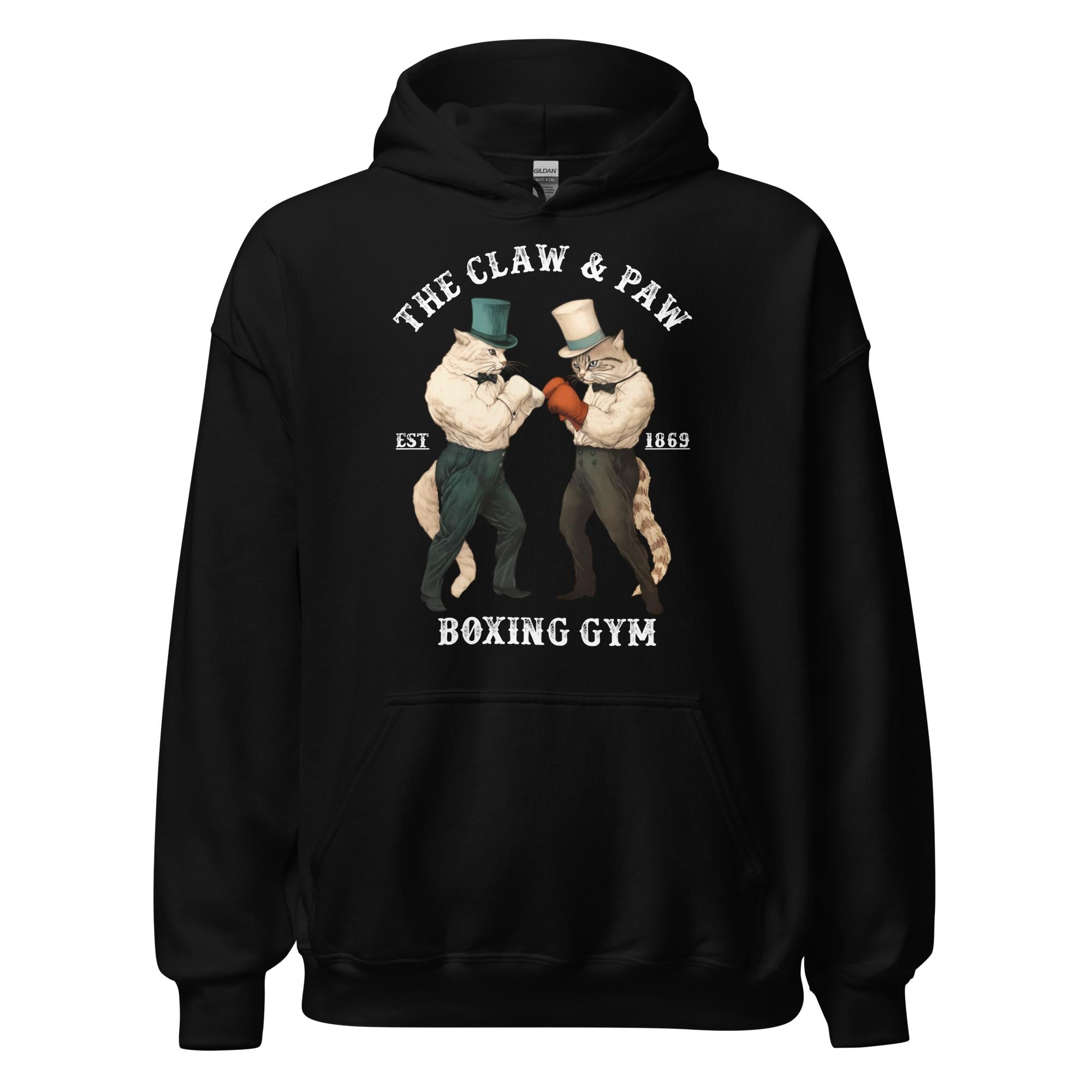 The Claw & Paw Boxing Gym Hoodie