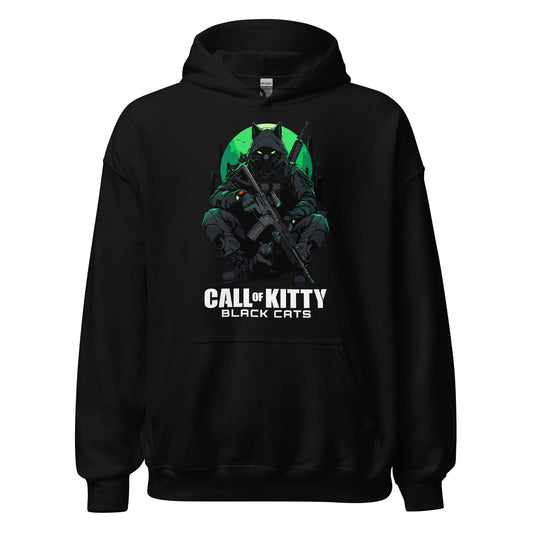 Call of Kitty Black Cats Hoodie