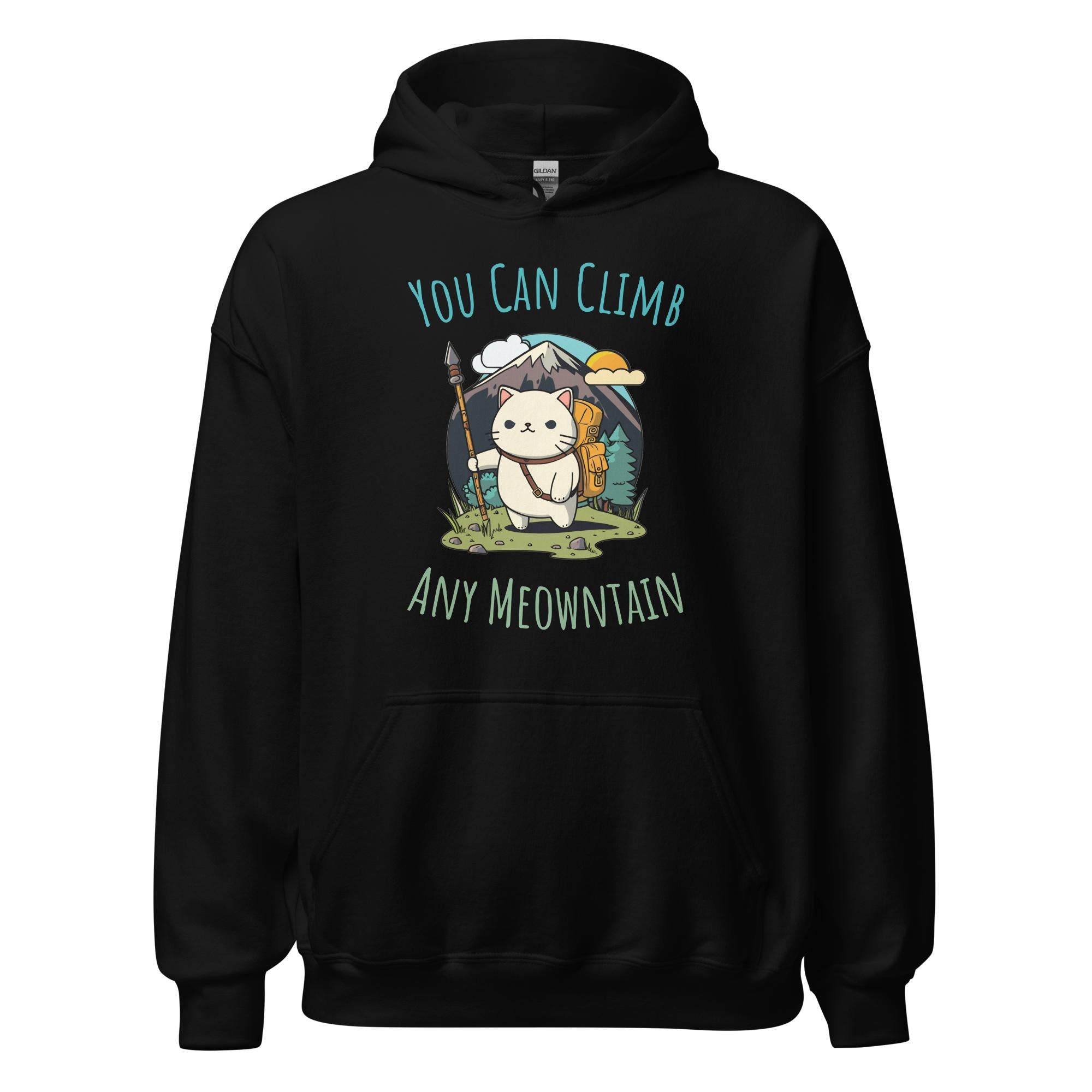 You Can Climb Any Meowntain Hoodie