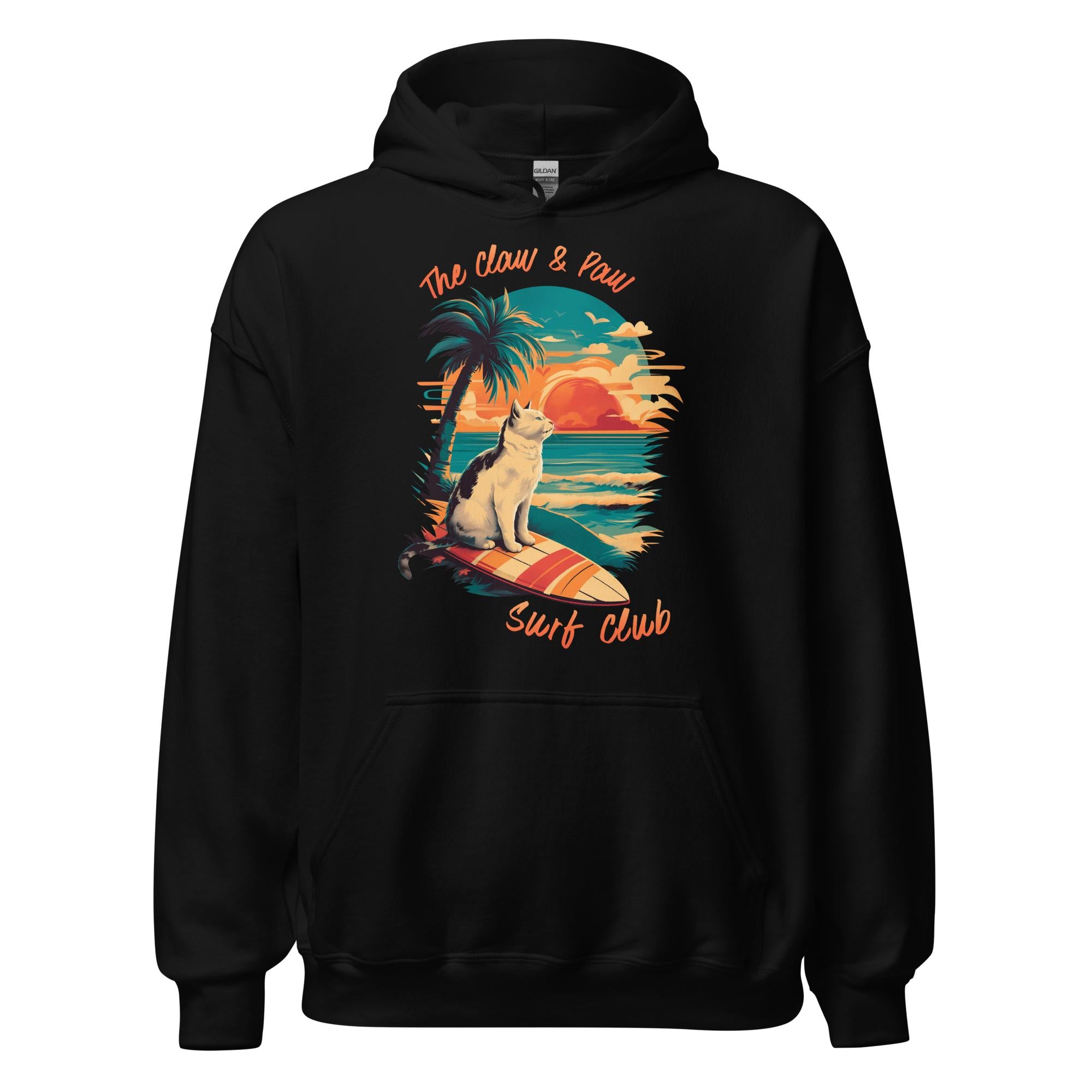 The Claw & Paw Surf Club Hoodie