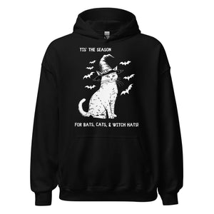 Bats, Cats, & Witch Hats Hoodie