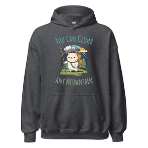 You Can Climb Any Meowntain Hoodie