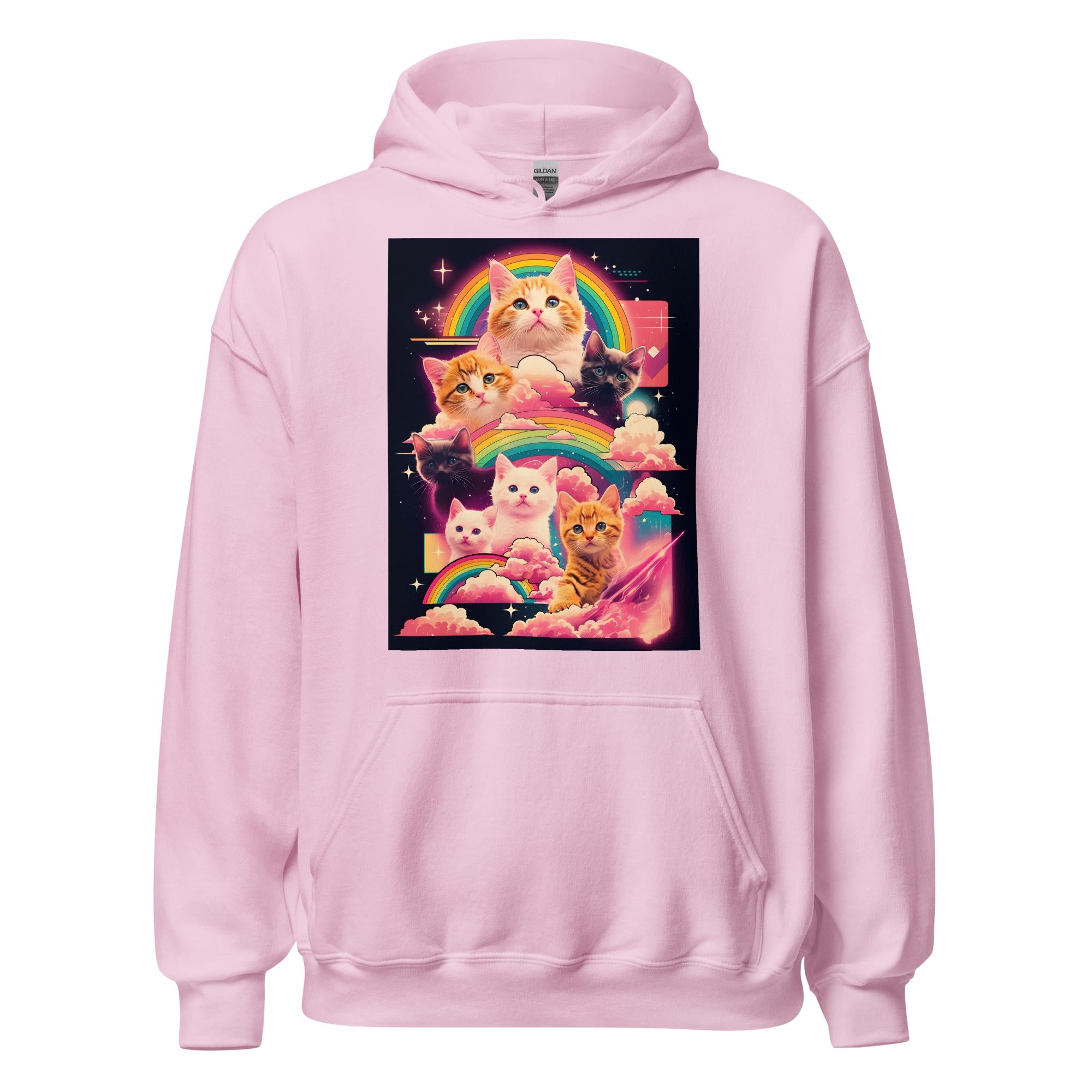 Ultimate Rainbow Kitten Hoodie