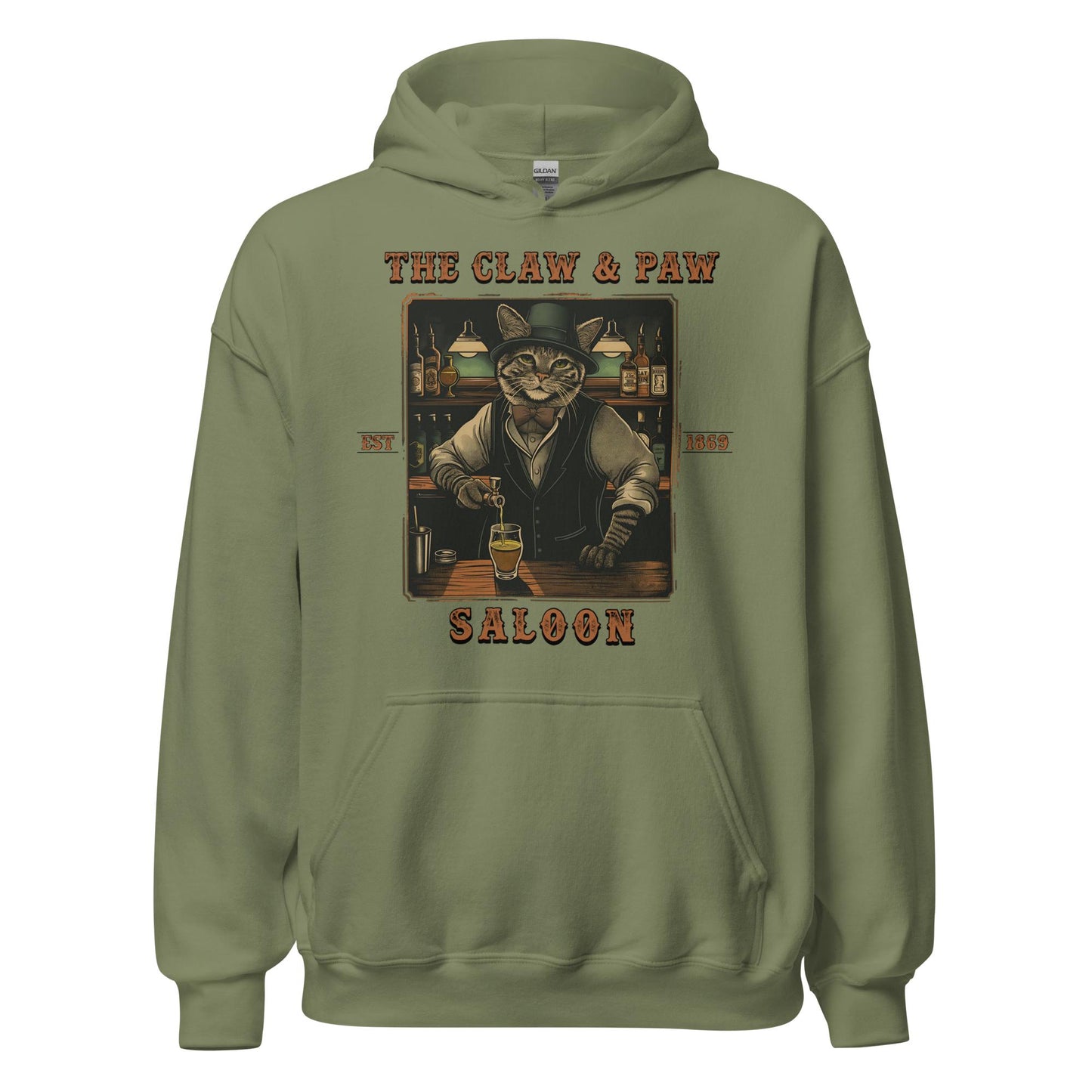 The Claw & Paw Saloon Hoodie