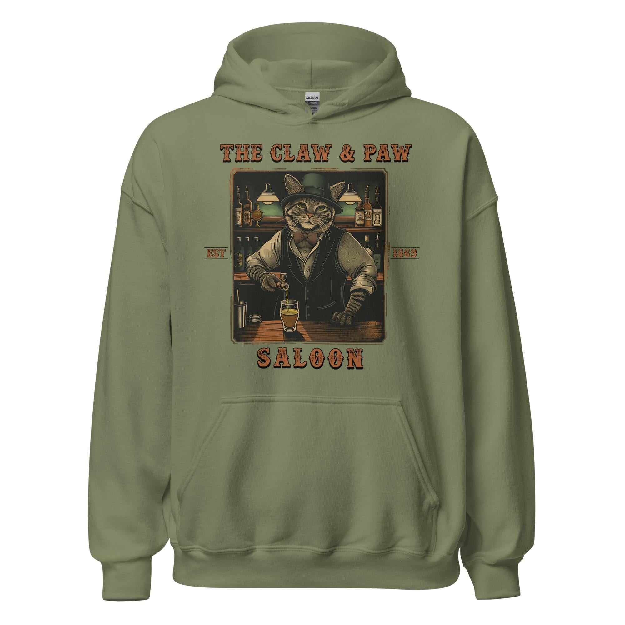 The Claw & Paw Saloon Hoodie